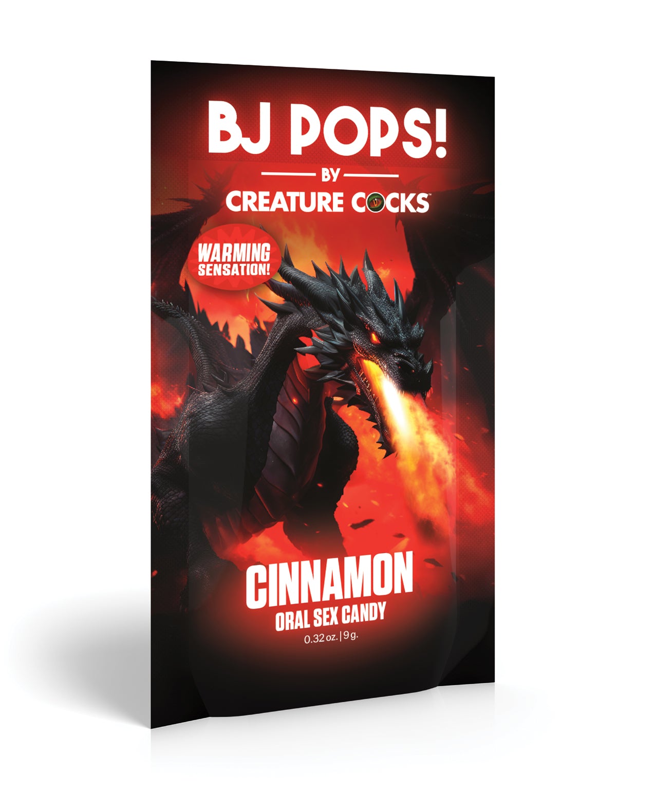 image of product,Creature Cocks CC Bj Pops! - Warming Cinnamon