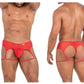 Mesh Garter Thongs