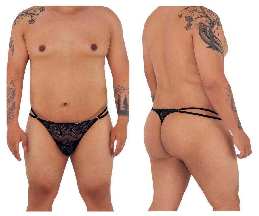 image of product,Lace G-String Thongs