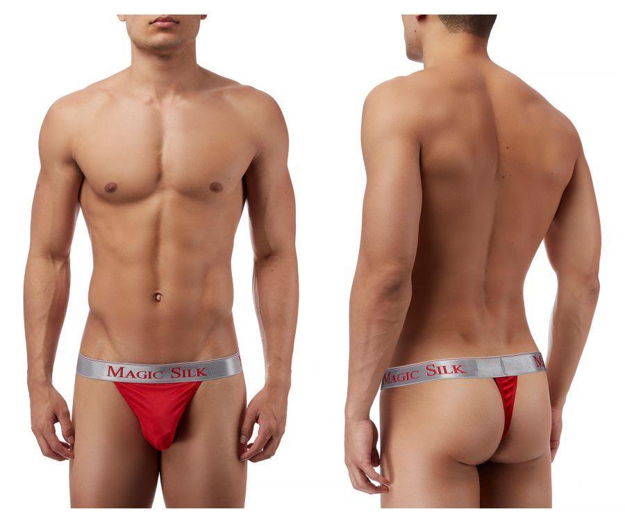 image of product,Silk Knit Micro Thong