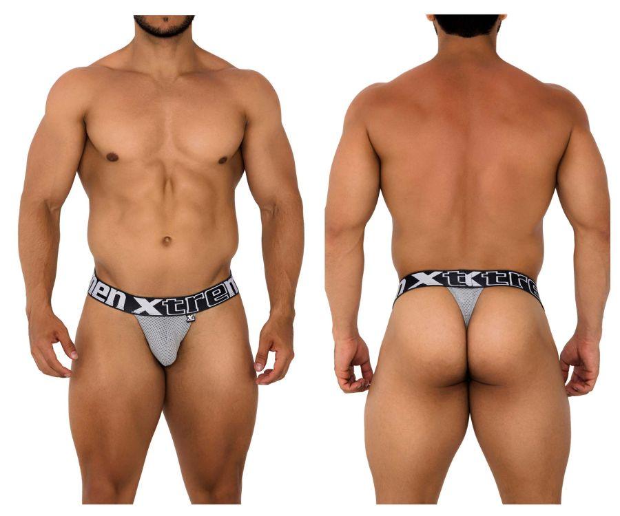 image of product,Xtremen – Mesh Thongs | Supportive Men's Camo Boxer Briefs