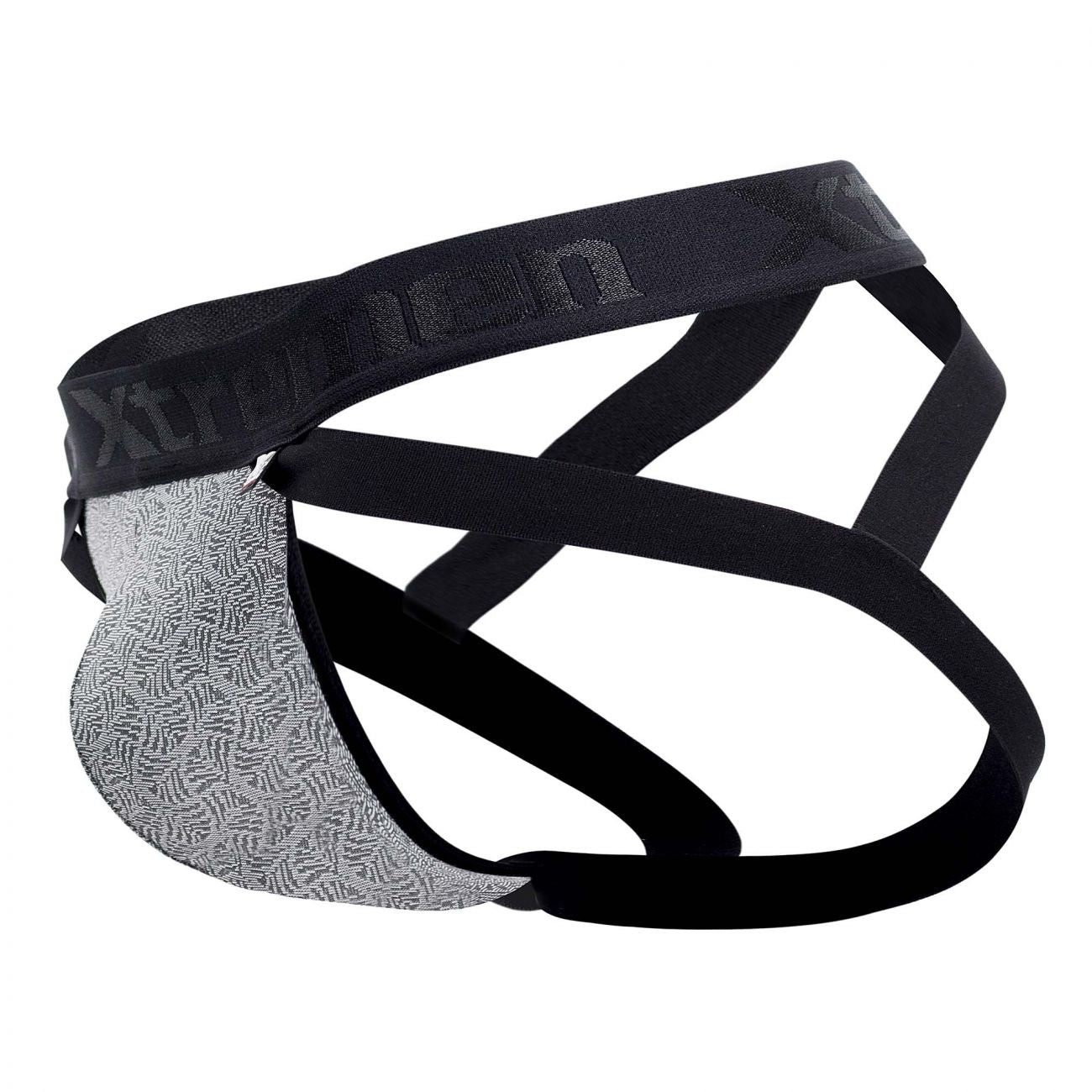 image of product,Microfiber Jacquard Jockstrap