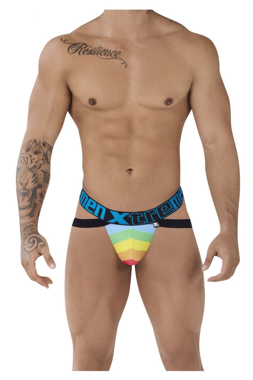 image of product,Microfiber Pride Jockstrap