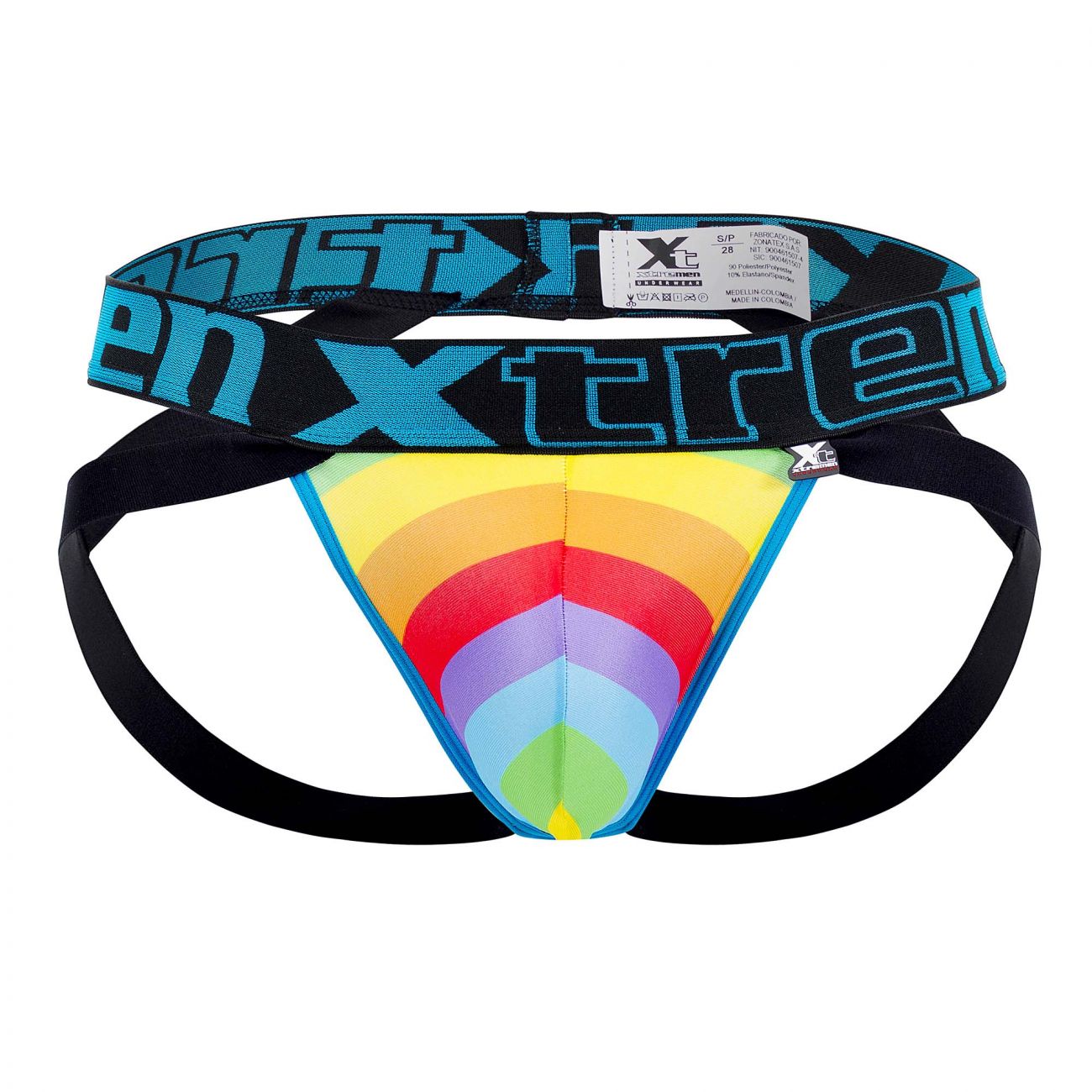 image of product,Microfiber Pride Jockstrap