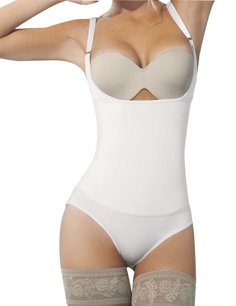 image of product,Latex Body Thong