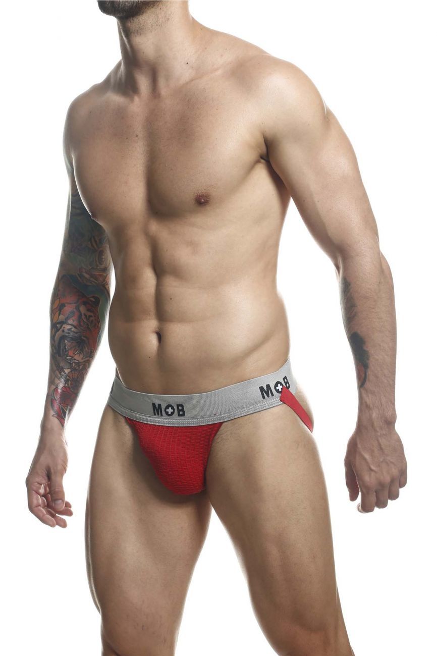 image of product,MOB Classic Fetish Jock 3 Inches Jockstrap