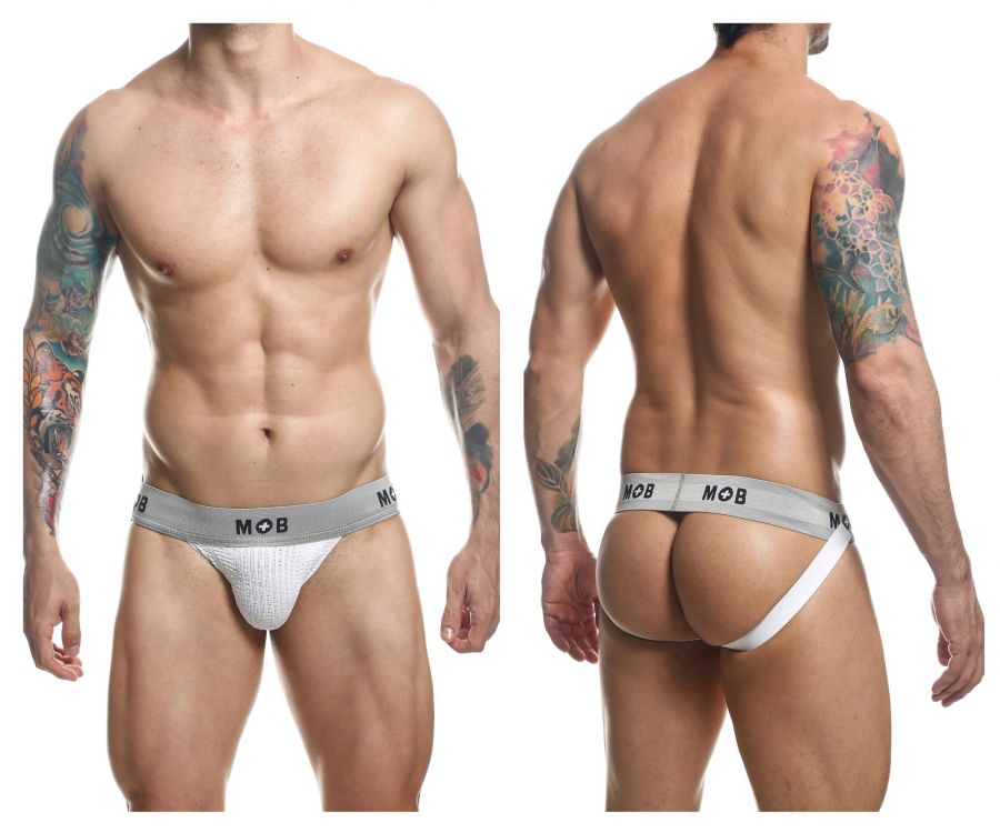 image of product,MOB Classic Fetish Jock 3 Inches Jockstrap