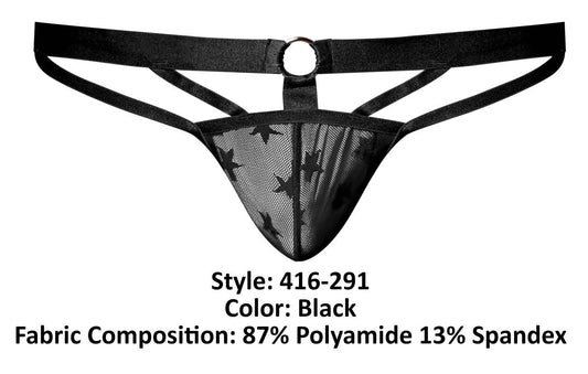 product image,Love Star Thong with Ring