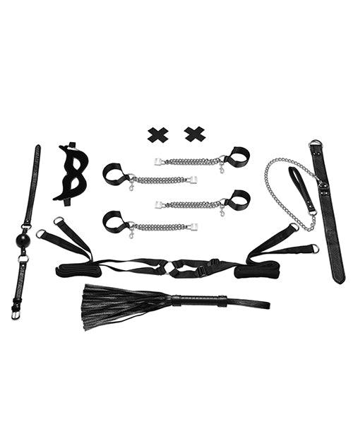image of product,All Chained Up Bondage Play 6 pc Bedspreader Set - SEXYEONE