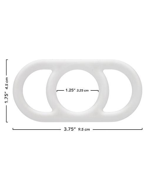 image of product,Alpha Liquid Silicone Commander Cock Ring - - SEXYEONE