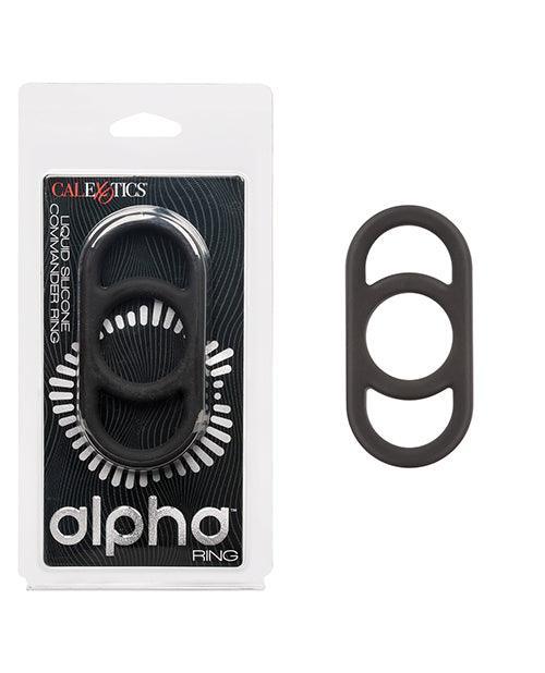 Alpha Liquid Silicone Commander Cock Ring - - SEXYEONE