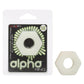 Alpha Liquid Silicone Glow in the Dark Prolong Cock Ring - SEXYEONE