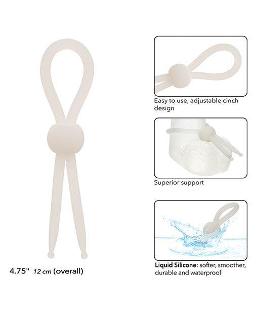 Alpha Liquid Silicone Lasso Cock Ring - SEXYEONE