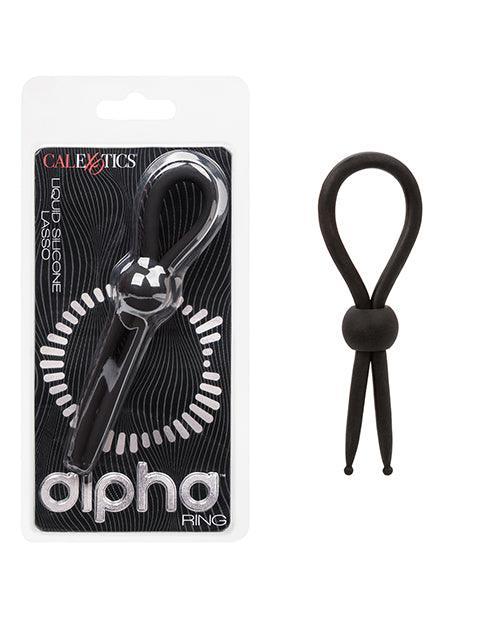 Alpha Liquid Silicone Lasso Cock Ring - SEXYEONE