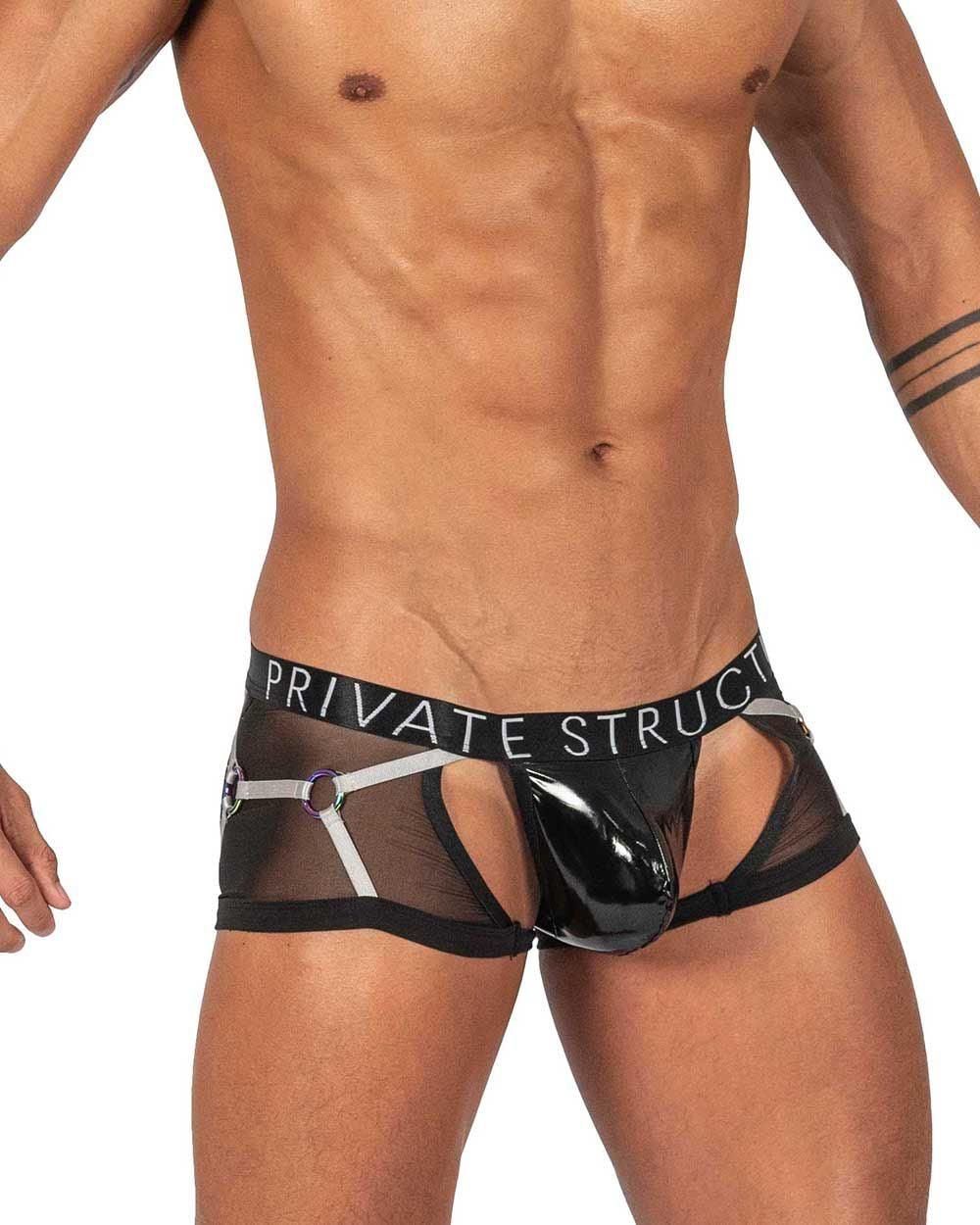 image of product,Alpha Low Waist Harness Trunks - SEXYEONE