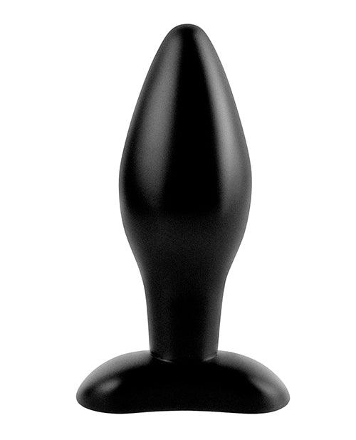 image of product,Anal Fantasy Collection Medium Silicone Plug - Black - SEXYEONE