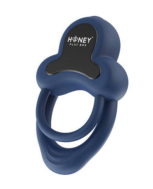 image of product,Anello Vibrating Double Cock Ring w/Clitoral Stimulator - SEXYEONE