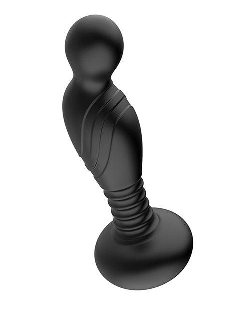 product image,Ass-sation Remote Vibrating P Spot Plug - Black - SEXYEONE