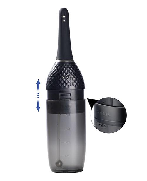 image of product,Auto Bulb Auto Spray Enema - Black - SEXYEONE