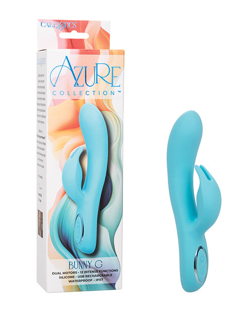 product image, Azure Collection Bunny G Rabbit Vibrator - Blue - SEXYEONE