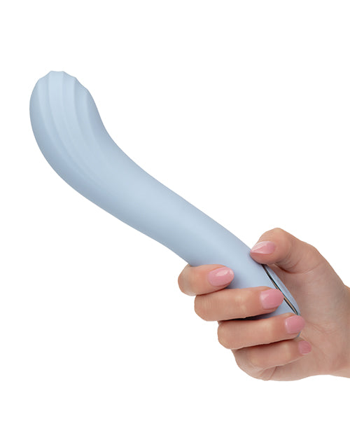 image of product,Azure Collection Contoured G Vibrator - Blue - SEXYEONE