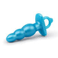 B-Vibe Butties Bounce Beaded Tapered Plug - Blue - SEXYEONE