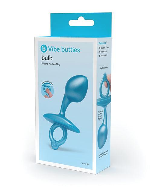 product image, B-Vibe Butties Bulb Tapered Prostate Plug - Blue - SEXYEONE