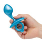 B-Vibe Butties Bulb Tapered Prostate Plug - Blue - SEXYEONE