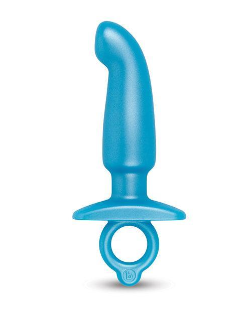 image of product,B-Vibe Butties Hither Tapered Prostate Plug - Blue - SEXYEONE