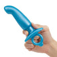 B-Vibe Butties Hither Tapered Prostate Plug - Blue - SEXYEONE