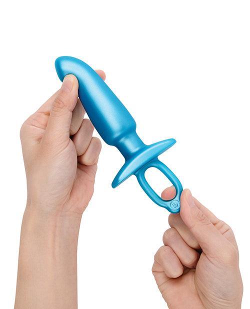 image of product,B-Vibe Butties Hither Tapered Prostate Plug - Blue - SEXYEONE