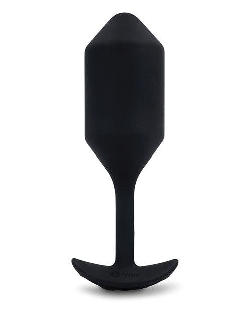 B-vibe Vibrating Weighted Snug Plug Xl - 247 G Black - SEXYEONE