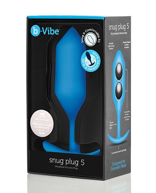 B-vibe Weighted Snug Plug 5 - 350 G - SEXYEONE