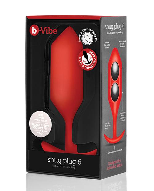 image of product,B-vibe Weighted Snug Plug 6 - G - SEXYEONE