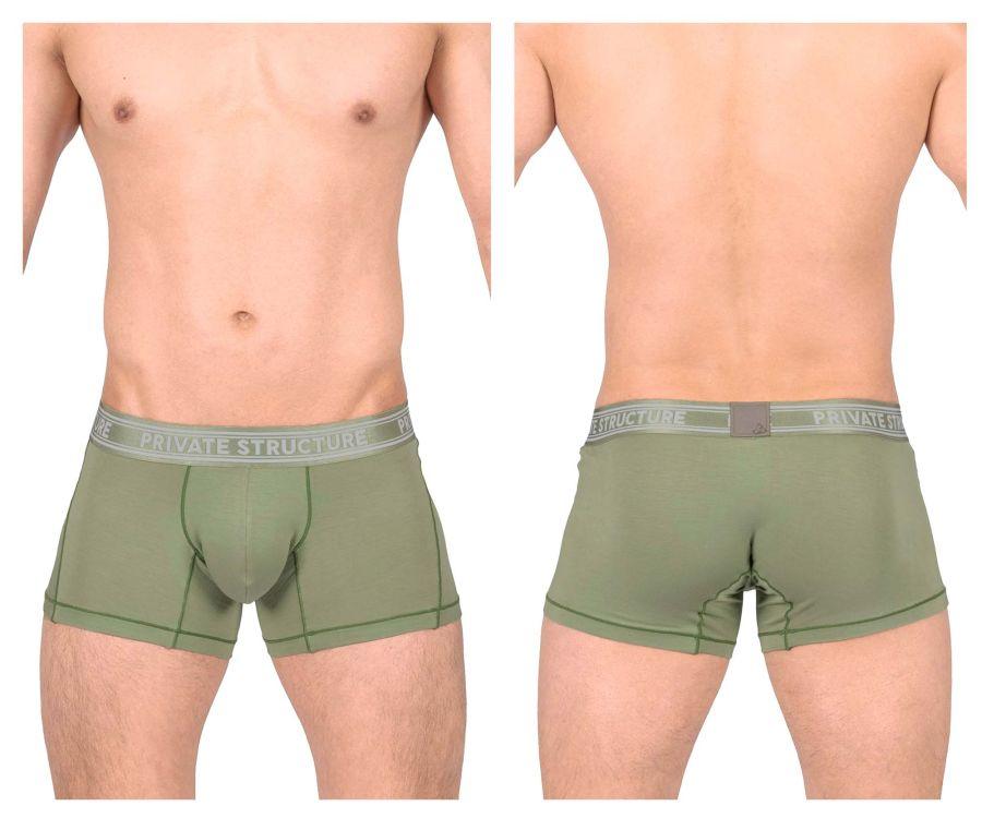 image of product,Bamboo Mid Waist Trunks - SEXYEONE