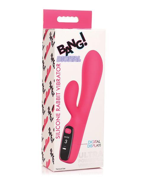 product image, Bang! 10X Digital Rabbit Vibrator - Pink - SEXYEONE