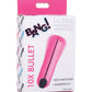 Bang! 10X Rechargeable Vibrating Metallic Bullet - SEXYEONE