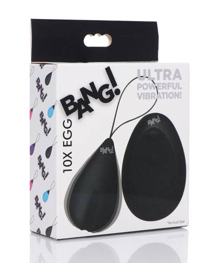 Bang! 10X Silicone Vibrating Egg - SEXYEONE