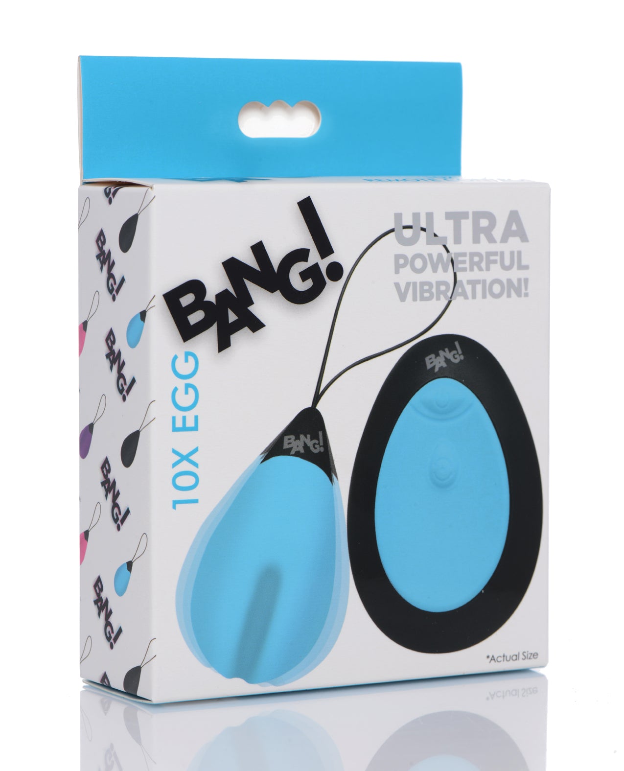 image of product,Bang! 10X Silicone Vibrating Egg - SEXYEONE