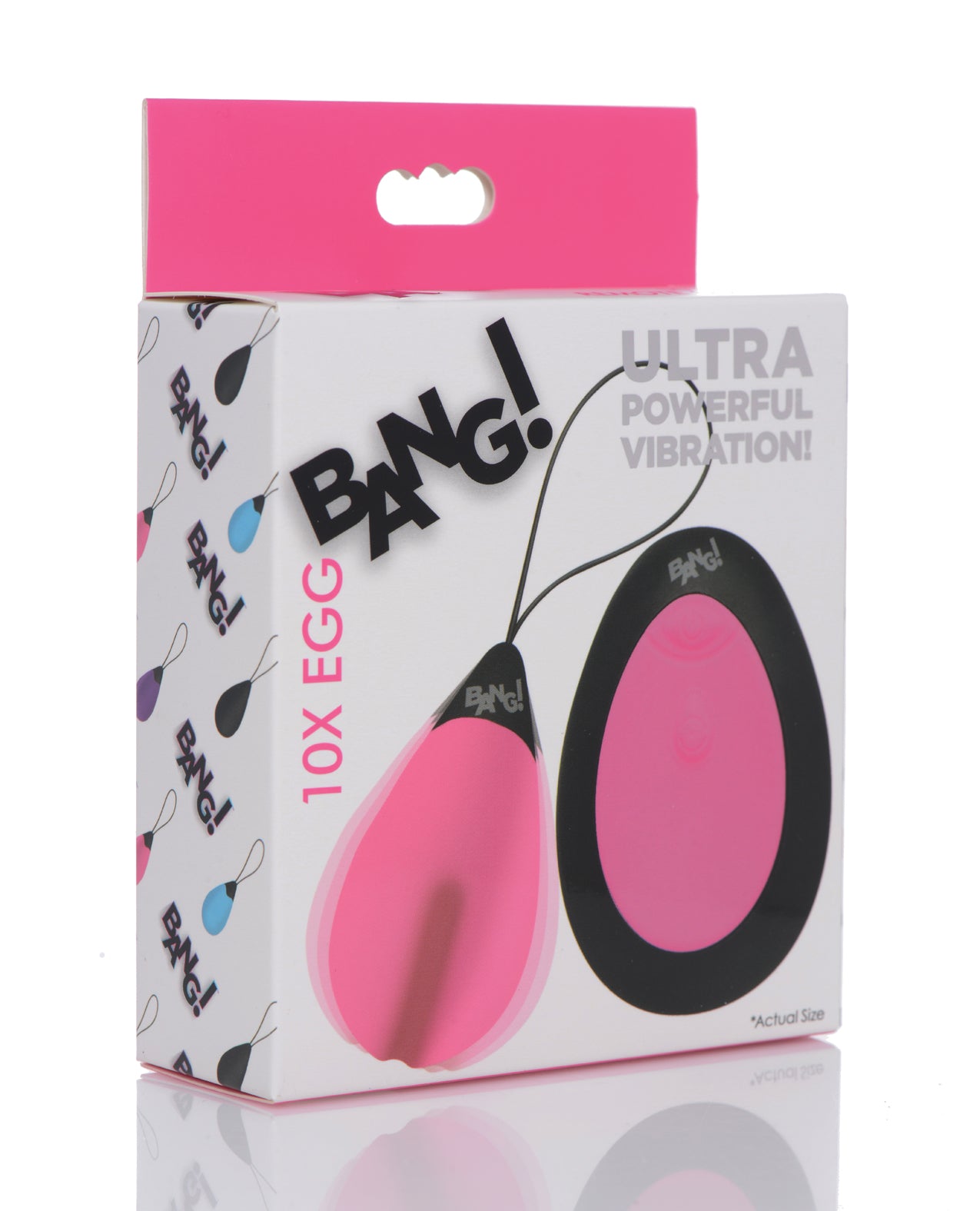 image of product,Bang! 10X Silicone Vibrating Egg - SEXYEONE