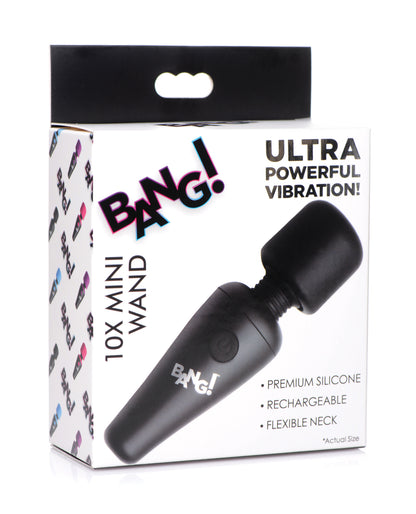 Bang! 10X Vibrating Mini Silicone Wand - SEXYEONE