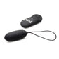 Bang! 28X Nubbed Silicone Egg w/Remote Control - Black - SEXYEONE