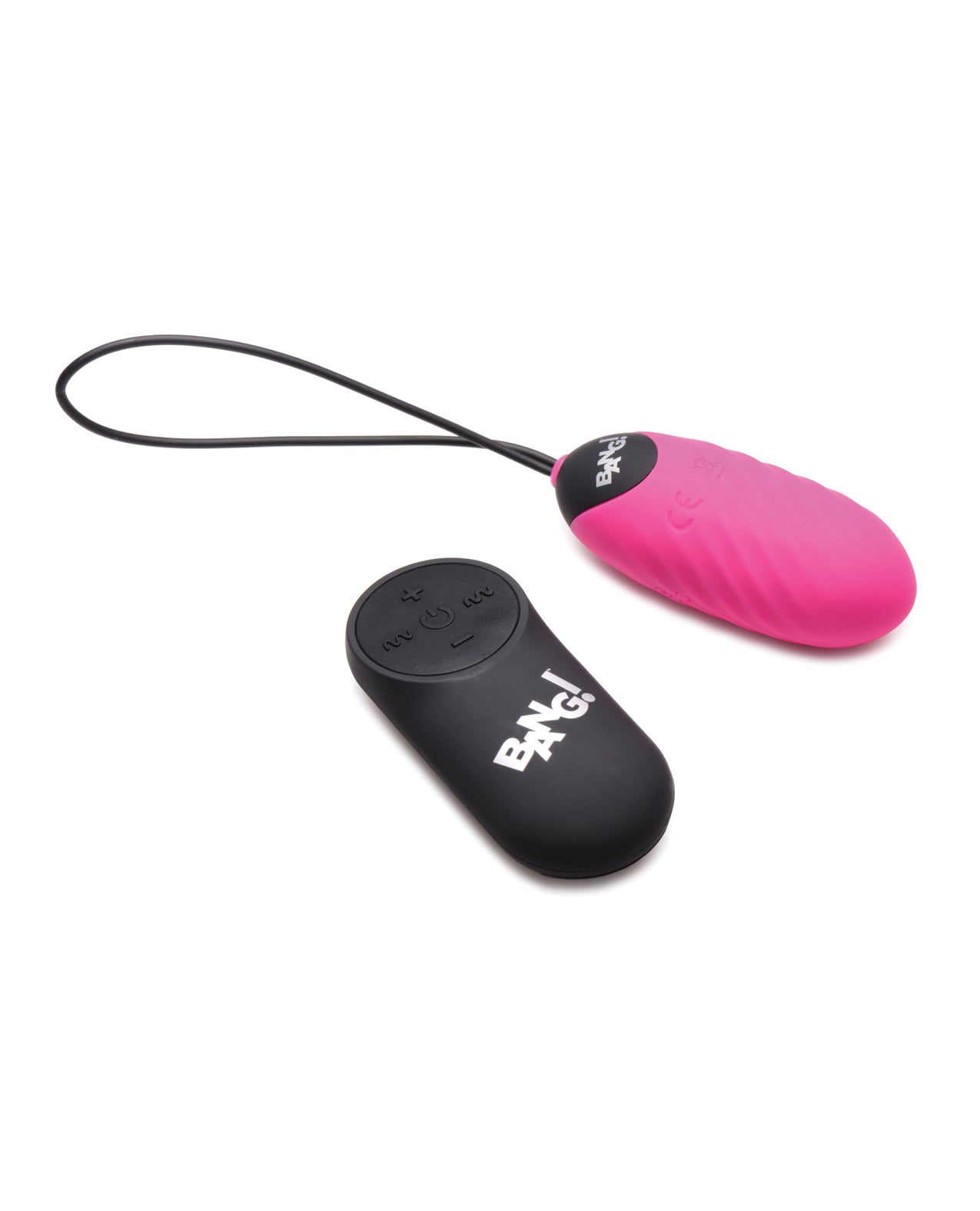 image of product,Bang! 28X Swirl Silicone Egg w/Remote Control - Pink - SEXYEONE