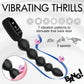 Bang! Digital Silicone Anal Beads - Black - SEXYEONE