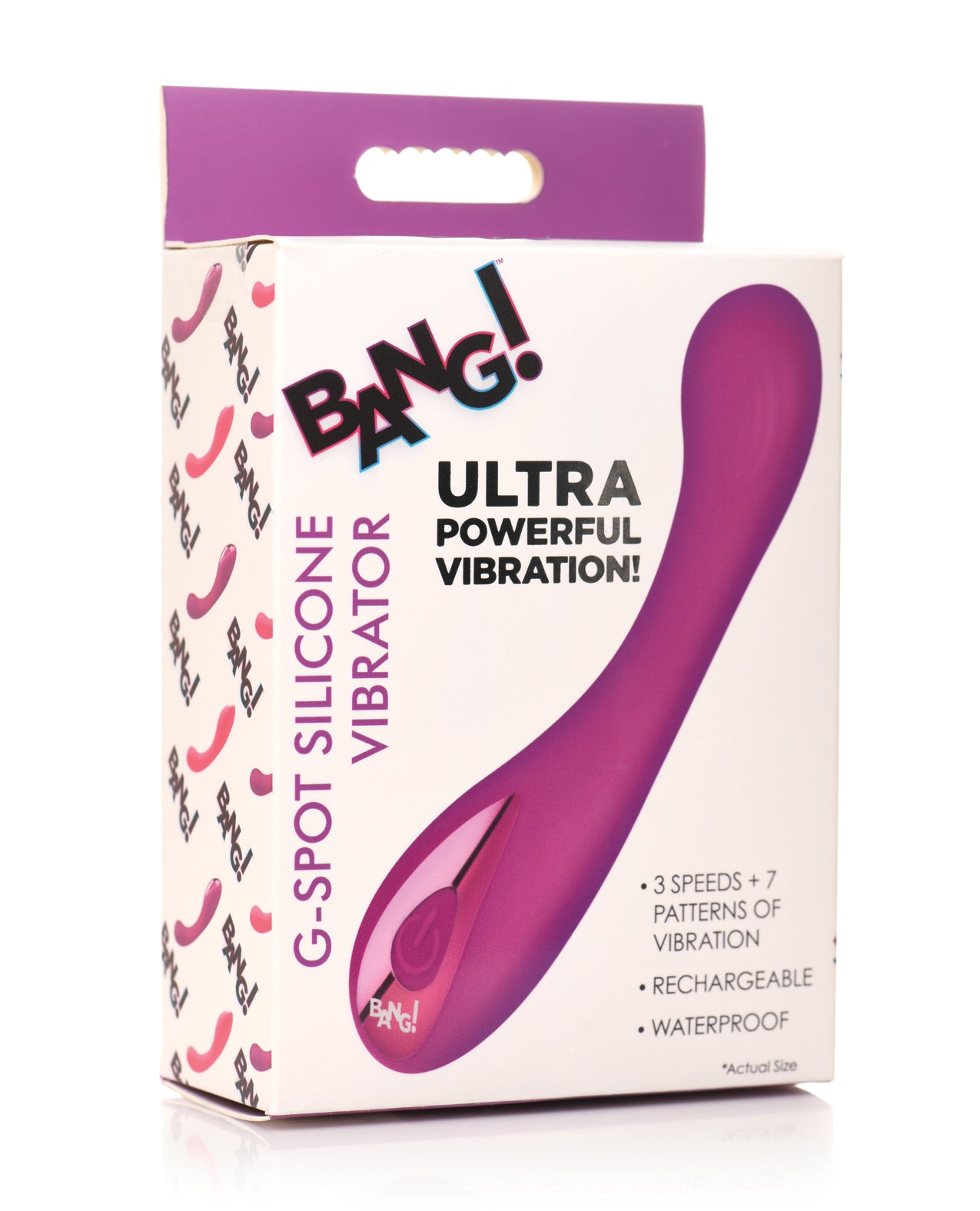 image of product,Bang! G-Spot Silicone Vibrator - SEXYEONE