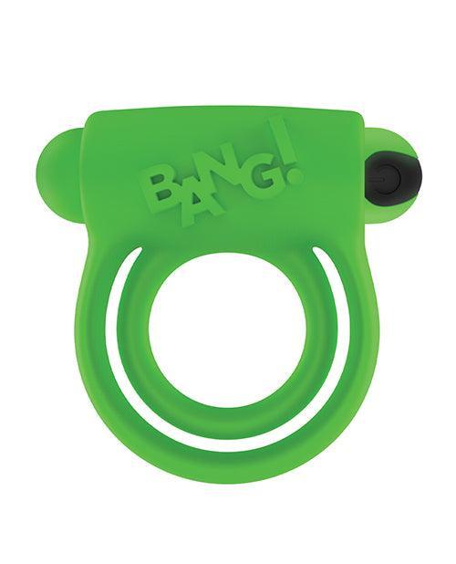 image of product,Bang! Glow in the Dark 28X Remote Controlled Cock Ring - SEXYEONE