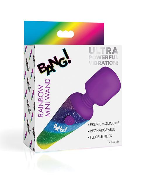 image of product,Bang! Rainbow Mini Wand - Rainbow - SEXYEONE