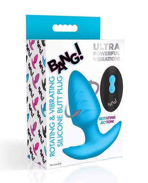 product image, Bang! Rotating & Vibrating Tapered Butt Plug w/Remote - SEXYEONE