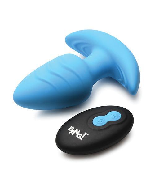 image of product,Bang! Rotating & Vibrating Tapered Butt Plug w/Remote - SEXYEONE