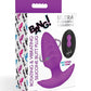 Bang! Rotating & Vibrating Tapered Butt Plug w/Remote - SEXYEONE